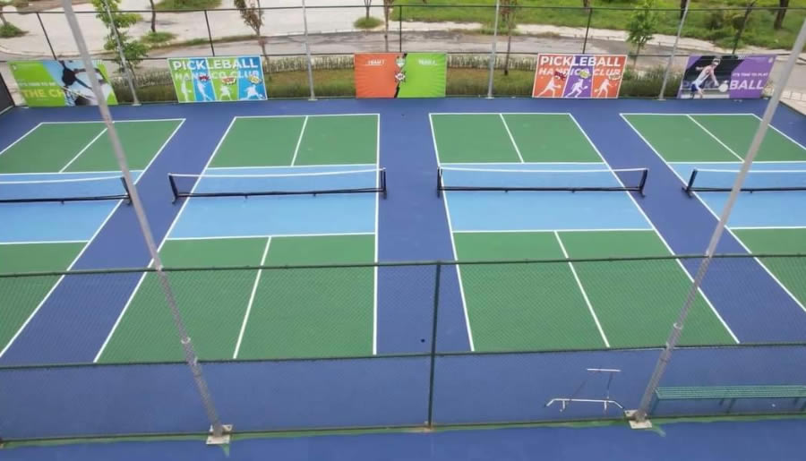 Thi C&ocirc;ng S&acirc;n Pickleball Tại Vinh Nghệ An